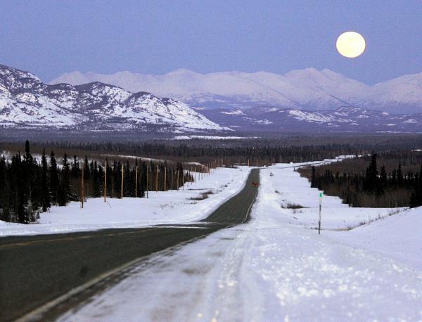 The Alaska Highway in Canada's northwestern Yukon territory. (Archive photo / Chuck Stoody / The Canadian Press)