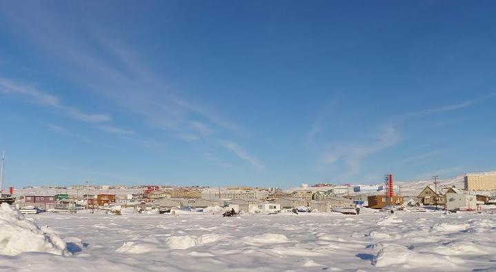 Iqaluit, the capital city of Canada's eastern Arctic territory of Nunavut. (Eilís Quinn / Eye on the Arctic)