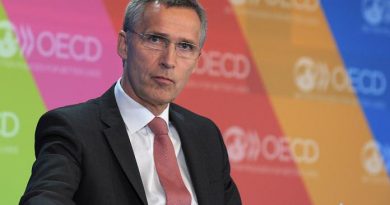 Jens Stoltenberg at OECD headquarters in Paris on May 29, 2013 while serving as Norway's Prime Minister. (Eric Piermont)