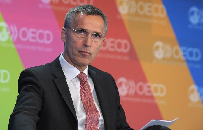 Jens Stoltenberg at OECD headquarters in Paris on May 29, 2013 while serving as Norway's Prime Minister. (Eric Piermont)