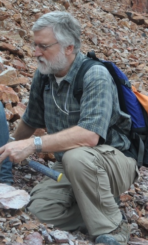 Jim Basinger spent years digging up fossilized plants on Ellesmere and Axel Heiberg islands. (Courtesy Jim Basinger)
