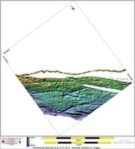 A image of the seafloor in part of Frobisher Bay from UNB's Ocean Mapping Group (Ocean Mapping Group / Weston Renoud)