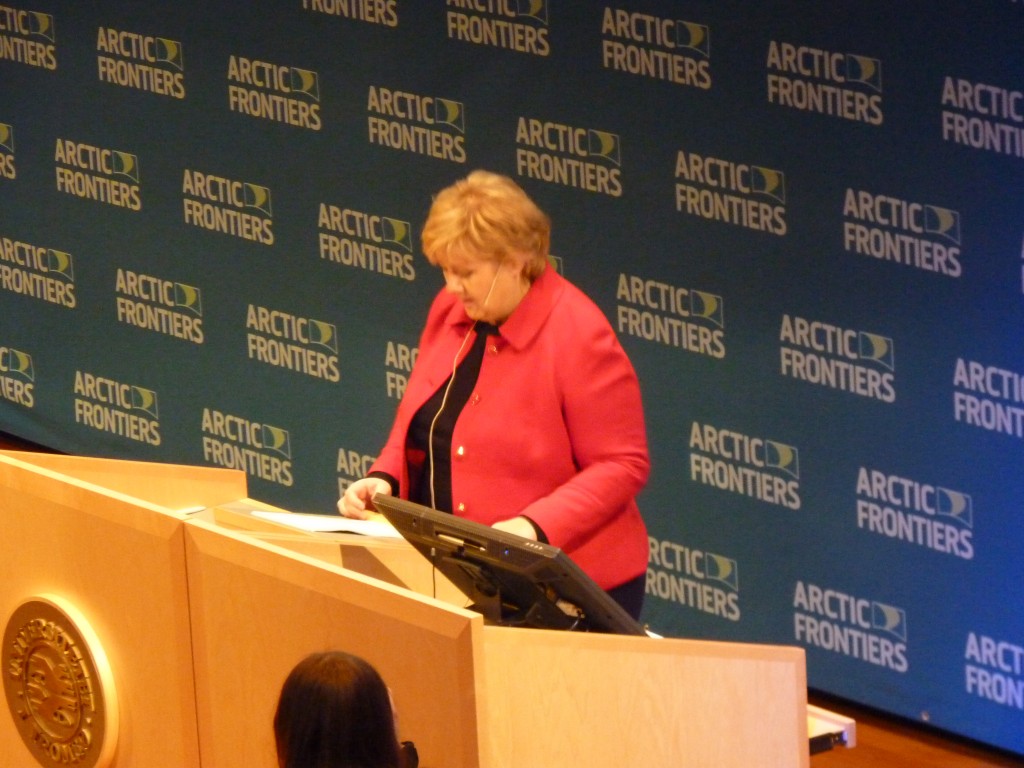 Norwegian premier defends oil policy (Irene Quaile / Deutsche Welle)