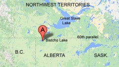 The research is taking place in north-westernh Alberta near Bitscho Lake (RCI)