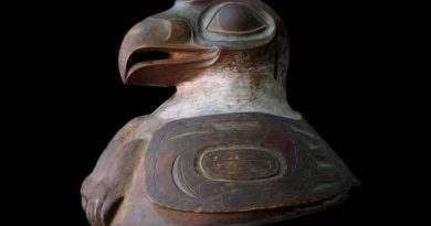 The discovery of a rare Tlingit war helmet that sat misidentified in the archives of a western Massachusetts museum has Tlingit tribal leaders calling for the artifact to be returned to Southeast Alaska. (Courtesy Springfield Science Museum)
