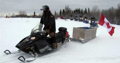 3rd Canadian Rangers on an epic 2,250km patrol along the shore of Hudson Bay to commemorate 20 years of service (Sgt Peter Moon / Canadian Rangers)