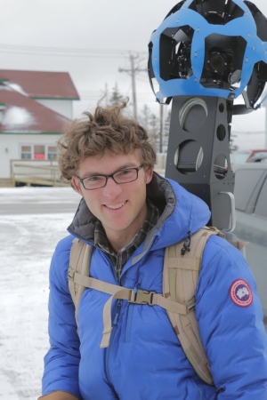 The images were captured using the Google Trekker, which consists of 15 cameras mounted atop a backpack. (Google / CBC.ca)
