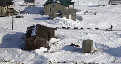 A view of Shaktoolik, Alaska. (Al Grillo / Alaska Dispatch)