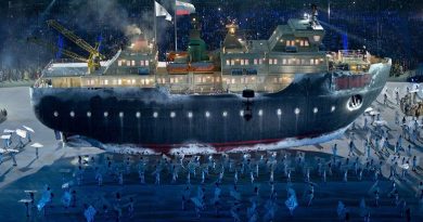 The opening ceremony of the 2014 Winter Paralympics in Sochi, Russia on Friday, March 7, 2014. (Pavel Golovkin/AP)