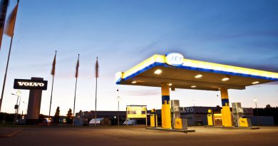 A gas station in Sundsvall, a town in eastern Sweden. (iStock)