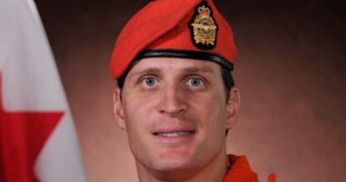 Sgt. Janick Gilbert, 34, of Baie Comeau, Que., drowned in an otherwise successful effort to pluck two Nunavut hunters from the Hecla Strait on Oct. 27, 2011. (Department of National Defence /The Canadian Press)