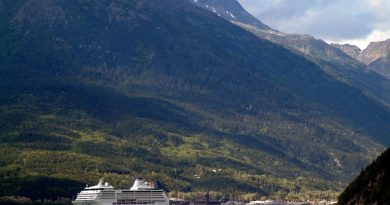 Cruise boat in Skagway, Alaska. (iStock)