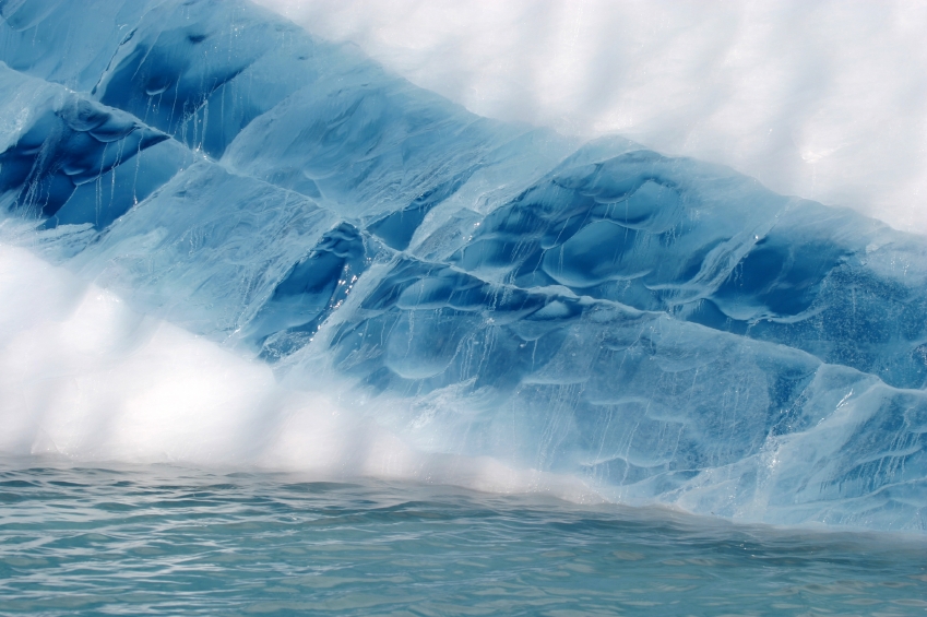 A new study suggests that Greenland’s northeast ice stream, located 600km to the interior of its ice sheet is thinning because of warming temperatures.(iStock)