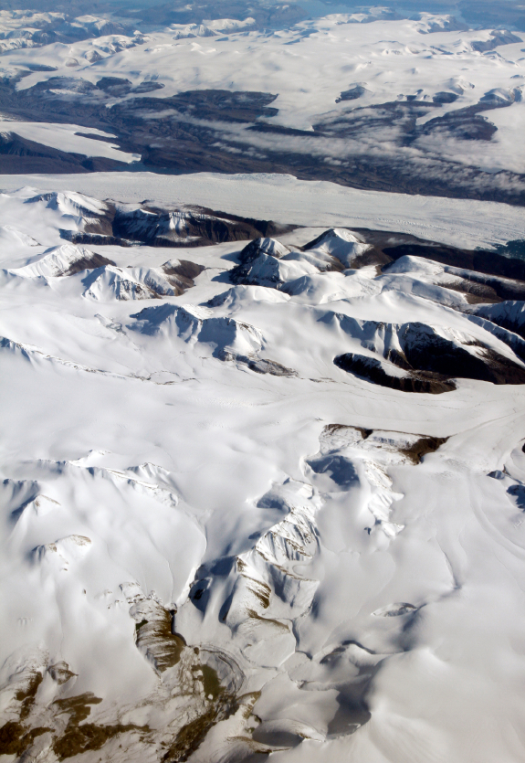 Axel Heiberg Island, off eastern Canada’s Ellesmere Island (pictured), is one of the northernmost spots of land on the Earth today. But in the Cretaceous period, when the animal that owned the preserved vertebra was alive, the island was at a more southerly latitude than the dinosaur-rich North Slope of Alaska, the study points out. (iStock)