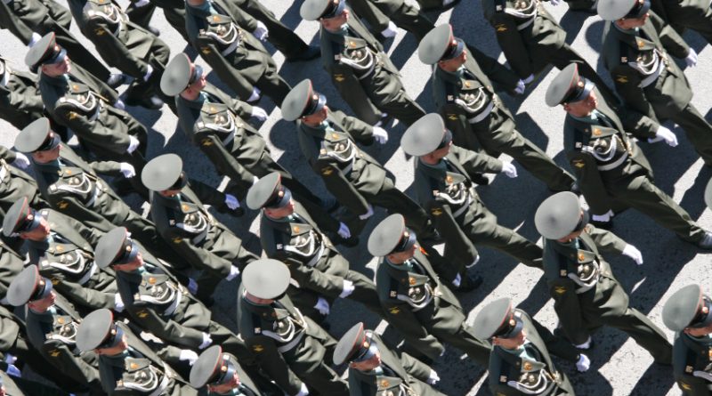 A military parade rehearsal in Moscow in 2013. (iStock)
