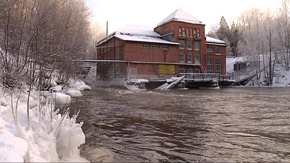 The Åminnefors power plant in western Uusimaa is the first of four blocking the route taken by fish to their breeding grounds. (Petteri Juuti / Yle)