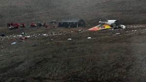 Canadian Rangers were among the first responders at the crash site. (Vincent Desrosiers/CBC)