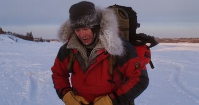 Vincent Cochin plans to spend 80 days travelling from Kugaaruk, Nunavut, to Qaanaaq, Greenland, by ski and snowshoe in an effort to break the world record for the longest unsupported, unassisted Arctic journey. (courtesy Into the Midnight Sun)
