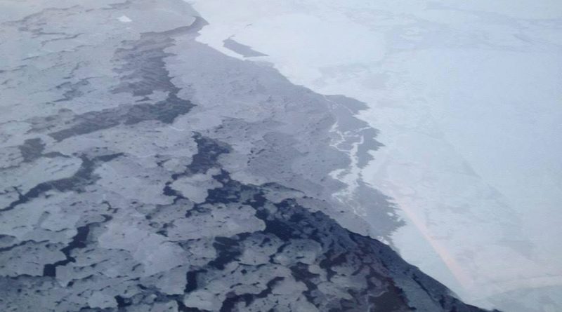 Arctic sea ice in 2013. The Arctic isn't nearly as bright and white as it used to be. (NOAA / AP)