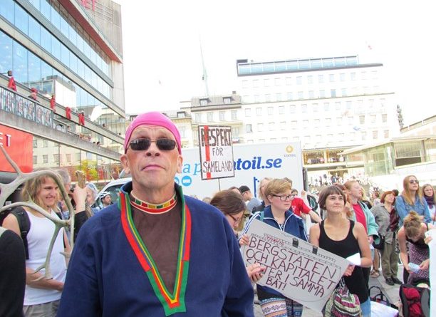 Stefan Mikaelsson, head of the assembly for indigenous Sami, Sametinget. (Radio Sweden)