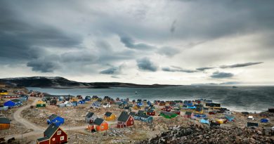 Towns like this in southern Greenland are experiencing the effects of a changing northern climate. Northeastern Canada and neighboring parts of Greenland have warmed about twice as fast as the Arctic as a whole. (iStock)