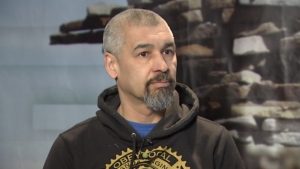 Don Mercredi was outraged that his common-law wife was denied service at the Yellowknife Liquor Shop. (CBC)
