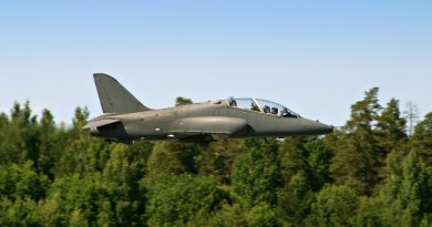 Finnish training fighter Hawk. (iStock)