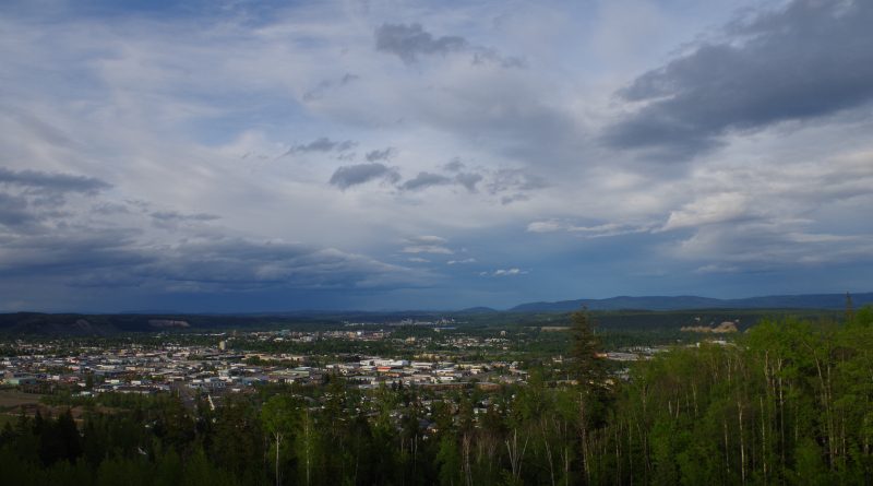 The view from UNBC over Prince George, BC. (Mia Bennett)