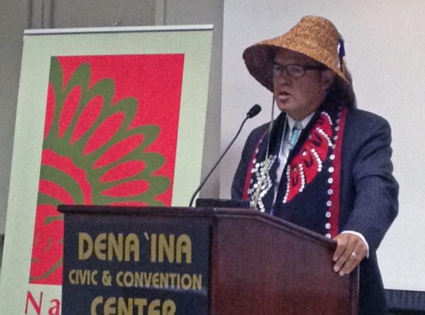 NCAI president Brian Cladoosby. (Lori Townsend / APRN – Anchorage)
