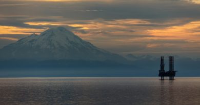 An oil and gas platform in Cook Inlet, Alaska. (iStock)