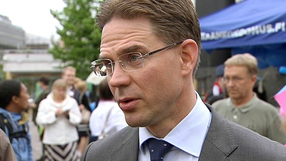 Katainen spoke to Yle on Monday in Helsinki. ( Yle )