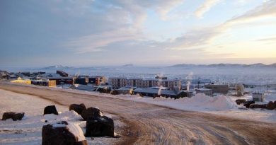 A view of Iqaluit in Canada's eastern Arctic territory of Nunavut. What would a northern university mean to Canada's Arctic communities? (Robert Gillies/AP)