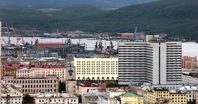 Russia's Arctic city of Murmansk. Two of the new Coast Guard vessels planned by Russia will be based here. (AFP)