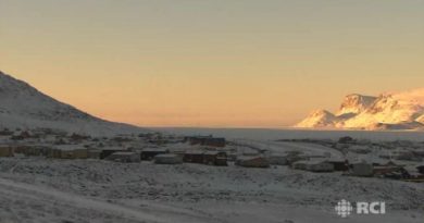 Pangnirtung, Nunavut. The community experienced four-days of rolling blackouts this year. (Radio Canada International)
