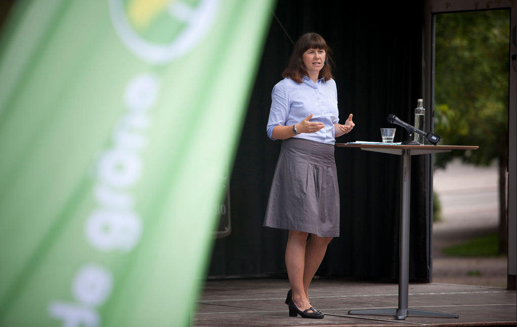 Green party spokesperson Åsa Romson in 2011. (Green Party Sweden)