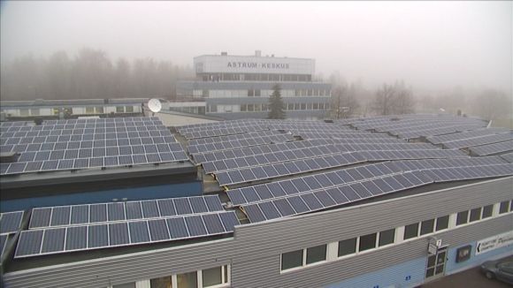 The solar energy tax regime has cooled business ardour for producing solar energy. (Jussi Kallioinen / Yle)