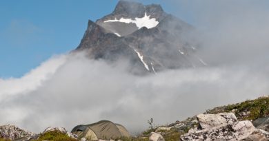 View over mountains in Kebnekaise National Park in Sweden. (iStock)