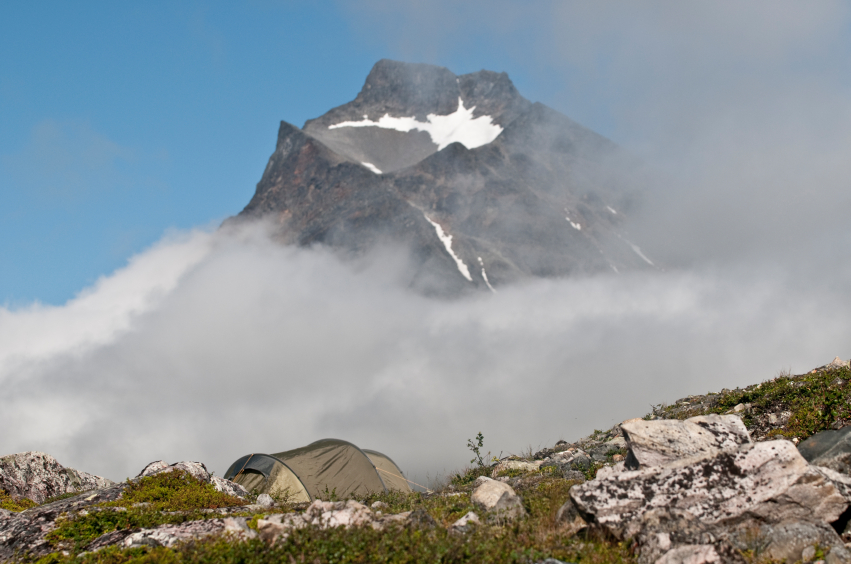 View over mountains in Kebnekaise National Park in Sweden. (iStock)