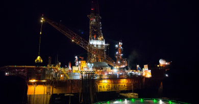 The West Alpha rig. (Rosneft)