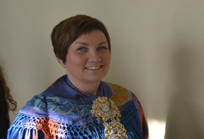 Aili Keskitalo is President of the Norwegian Sami Parliament. (Thomas Nilsen / Barents Observer)