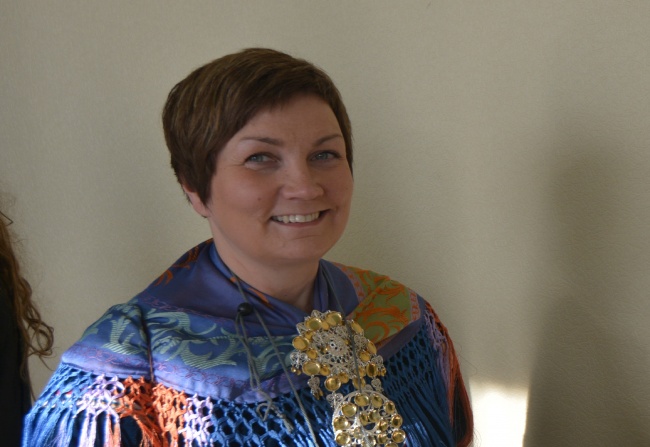 Aili Keskitalo is President of the Norwegian Sami Parliament. (Thomas Nilsen / Barents Observer)
