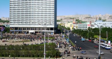 The new Arctica hosts a four-star hotel with 186 rooms and a major business center. (Thomas Nilsen / Barents Observer)