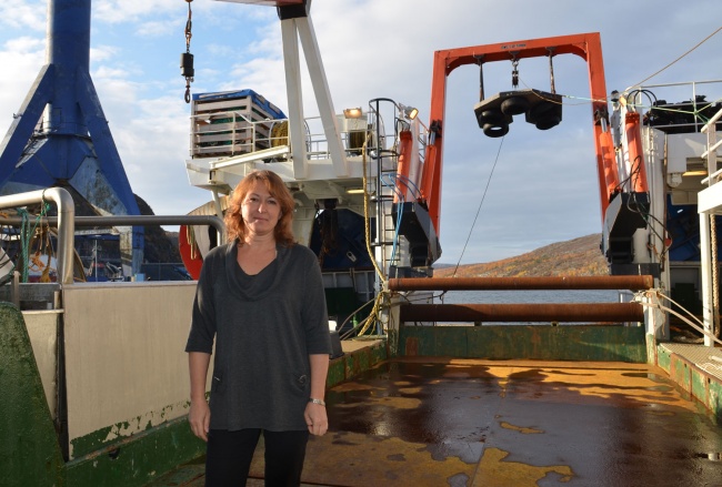 Elena Eriksen is research coordinator at the Norwegian Institute of Marine Research. (Atle Staalesen/Barents Observer)