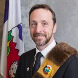 Sergeant-at-Arms, Brian Thagard. (NWT Legislature)