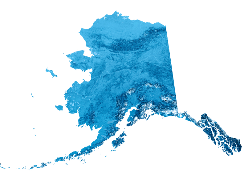 Some parts of Alaska's coastline have never been surveyed. (iStock)