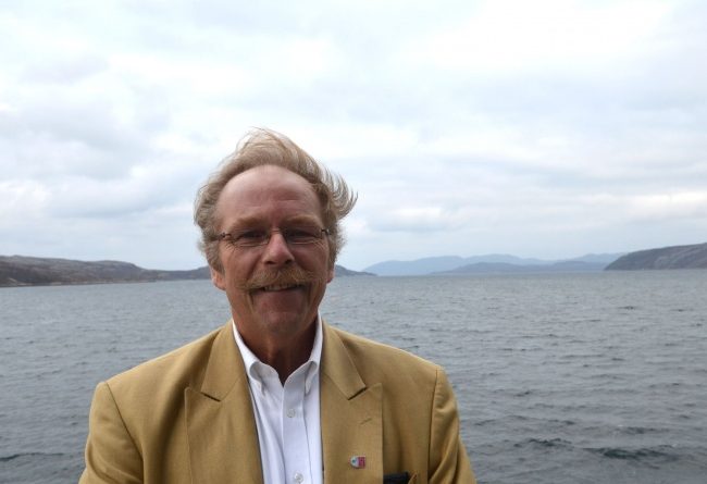 Harald Martinsen is CEO of Syd-Varanger Gruve, a company owned by the Australian-registered Northern Iron. (Atle Staalesen / Barents Observer)