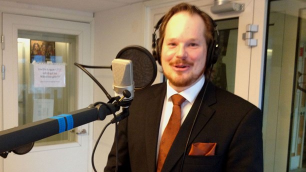 Henrik Karlsson, CEO of Biorecro. (Dave Russell/Radio Sweden)