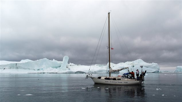 A couple of decades ago the landscape was much different and the trip almost impossible. A couple of decades from now, the film suggests the situation will possibly be even much different from today as a warming climate greatly changes the high Arctic. (Polar Sea- Primitive Films)