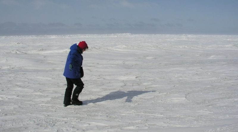 Sea ice can be very thick…even in a warming world (Irene Quaile)