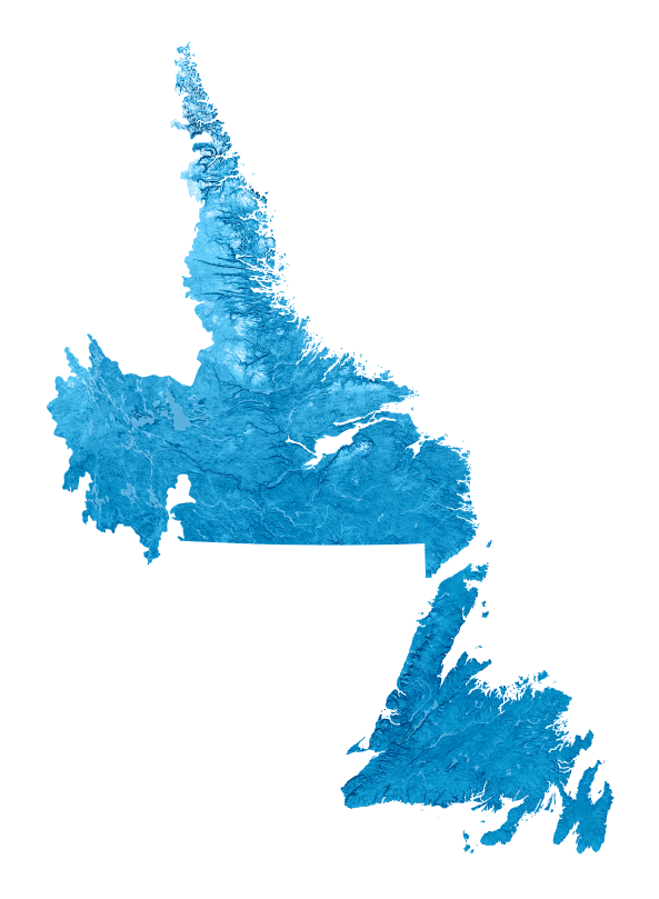 Map of Newfoundland and Labrador. (iStock)